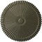 Ekena Millwork Shakuras Ceiling Medallion (Fits Canopies up to 5"), Hand-Painted Witch Hazel, 24"OD x 3"P CM24SHWHF - alternate 1